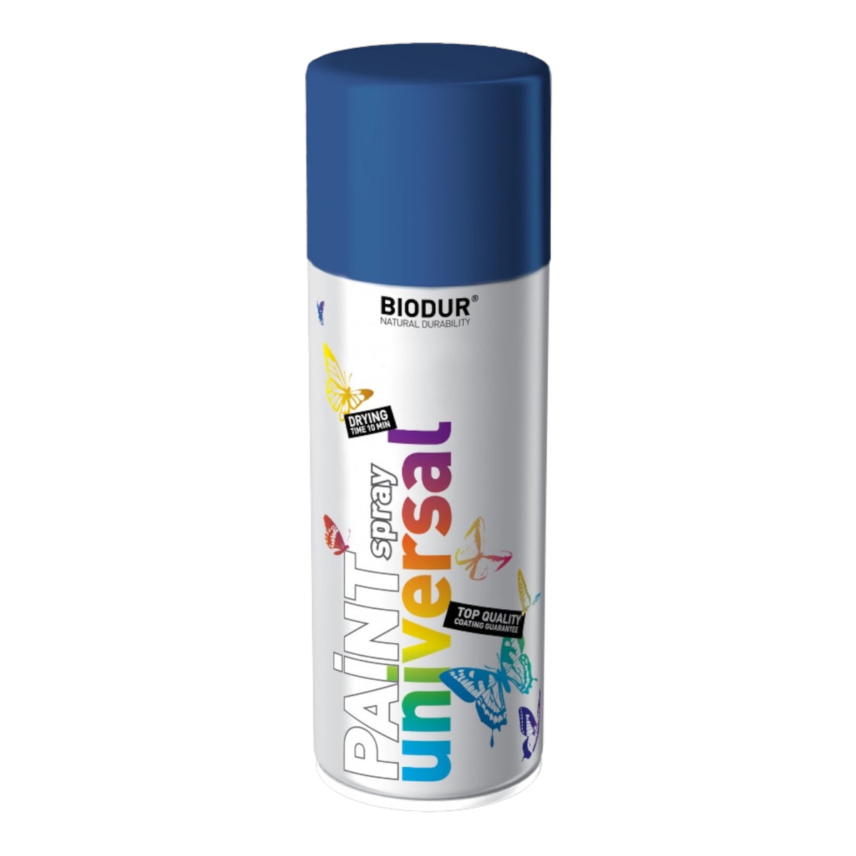 BIODUR Paint Universal aerozolinė emalė, mėlyna (RAL5010), 400 ml