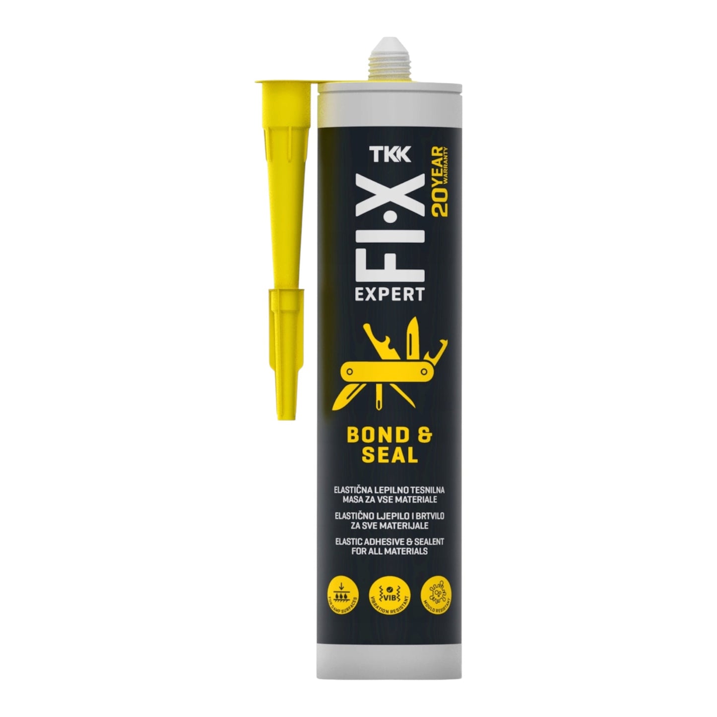 TKK FI-X Expert Bond & Seal elastikši klijai-sandariklis, 290 ml