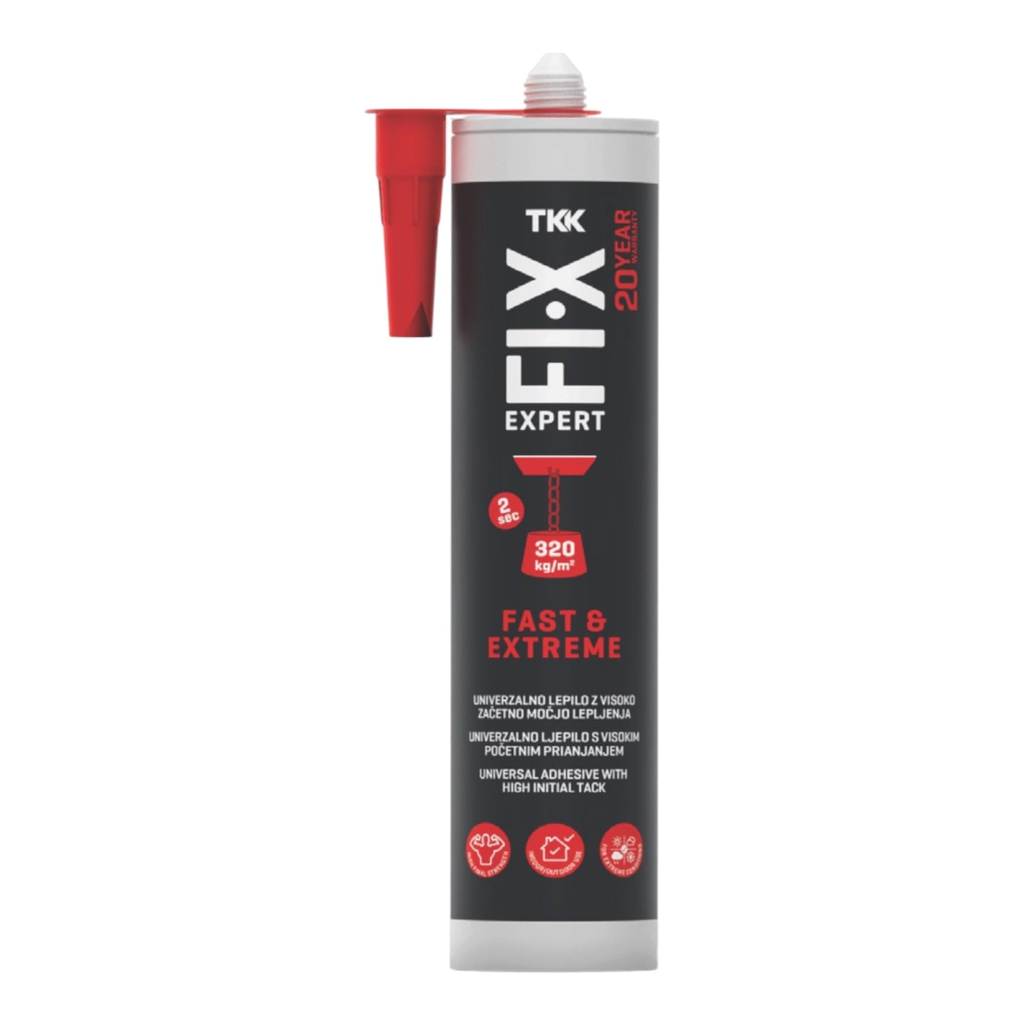 TKK FI-X Expert Fast & Extreme universalūs klijai, 290 ml