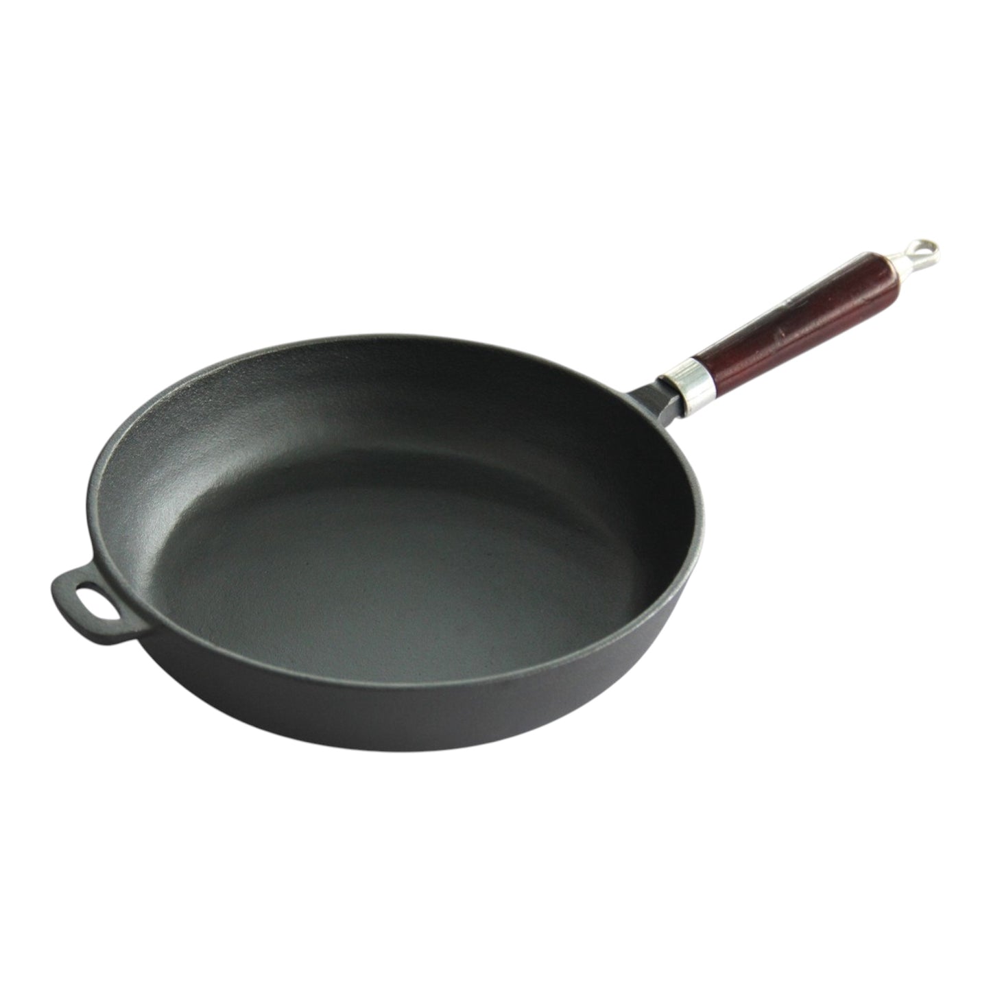 KingHoff Casterra KH-1118 ketaus keptuvė su medine rankena, 24 cm