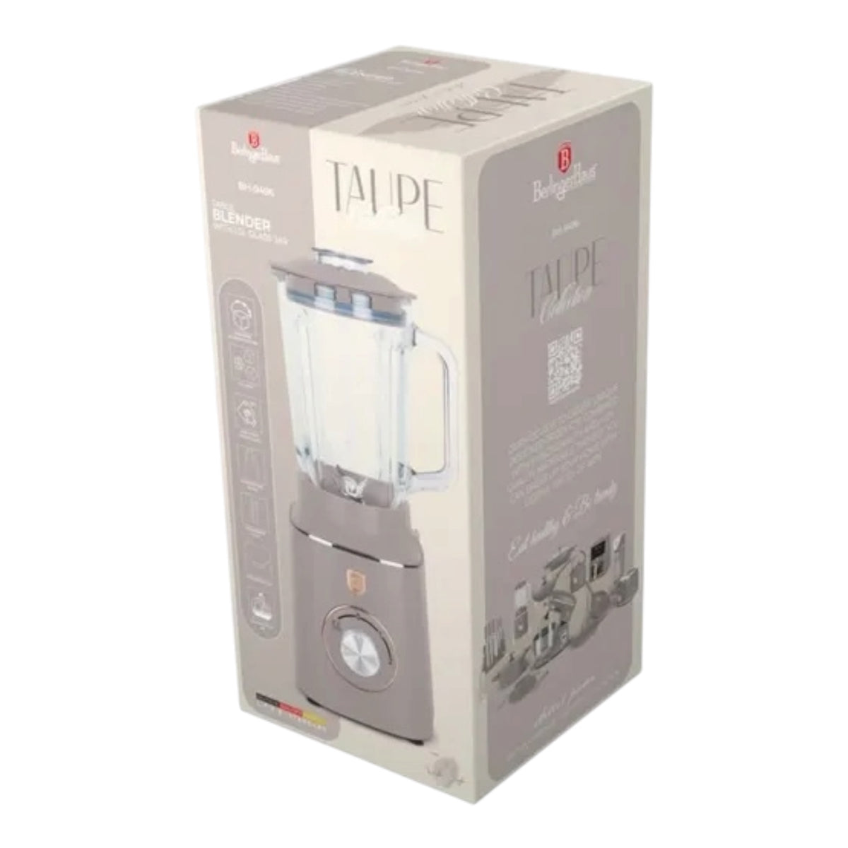 Berlinger Haus BH-9496 stalinis trintuvas, 1,5 l stiklinis indas