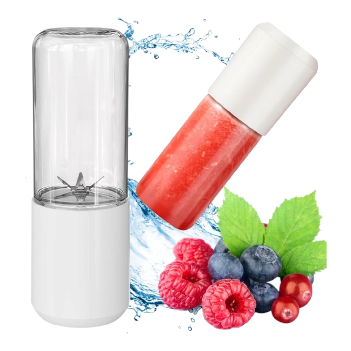 Portable Juicer N8 nešiojamas blenderis, 400 ml