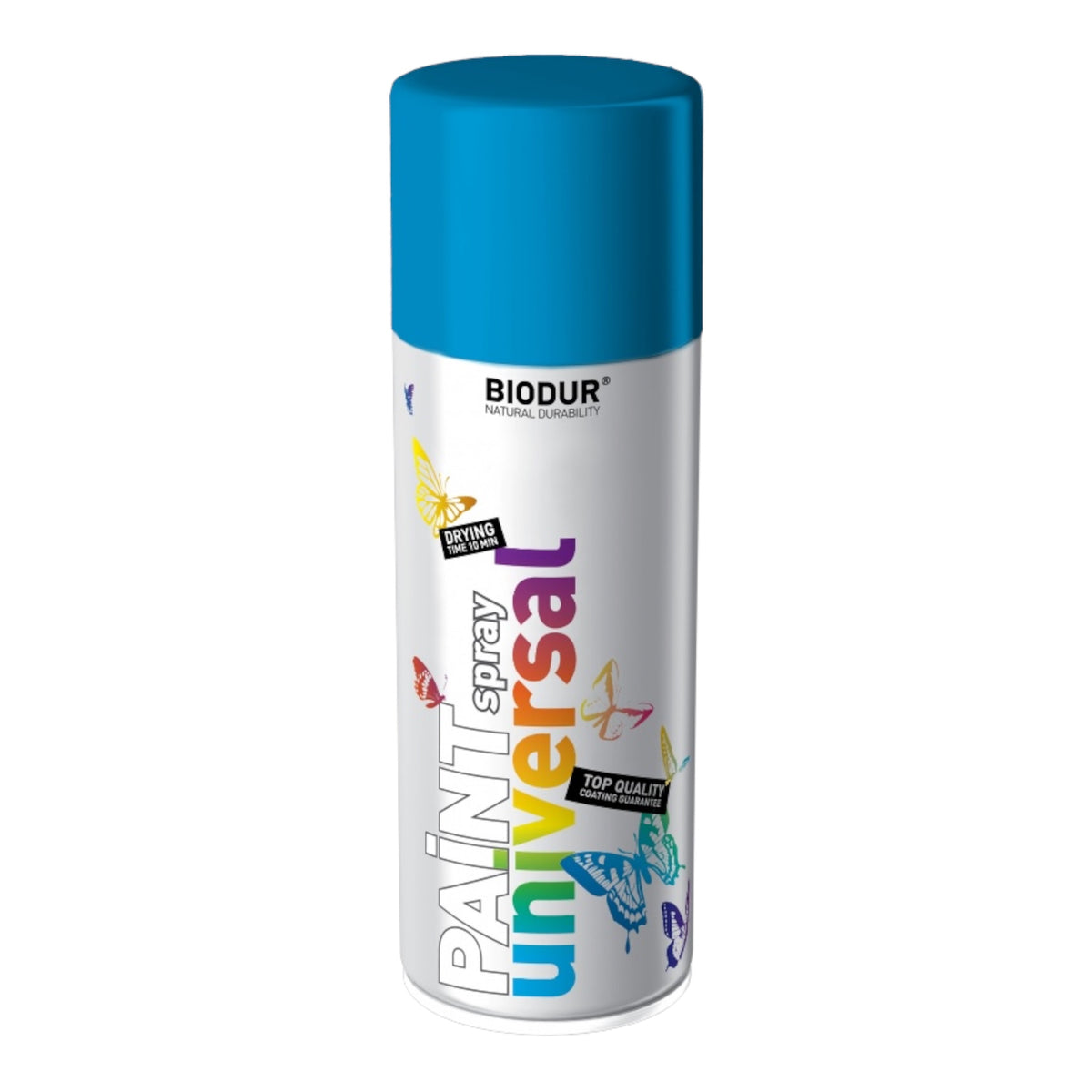 BIODUR Paint Universal aerozolinė emalė, šviesiai mėlyna (RAL5015), 400 ml