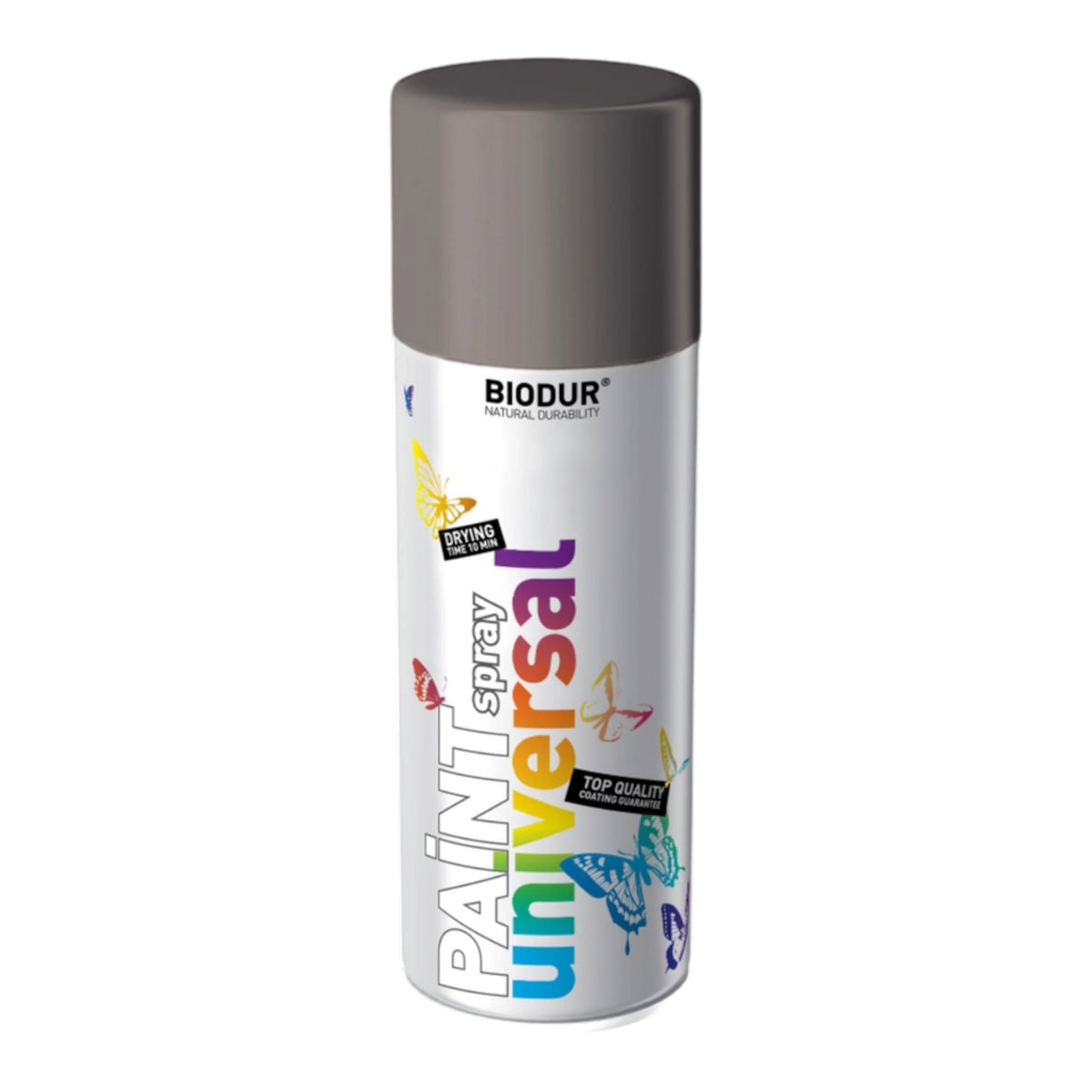 BIODUR Paint Universal aerozolinė emalė, antracitas (RAL7016), 400 ml
