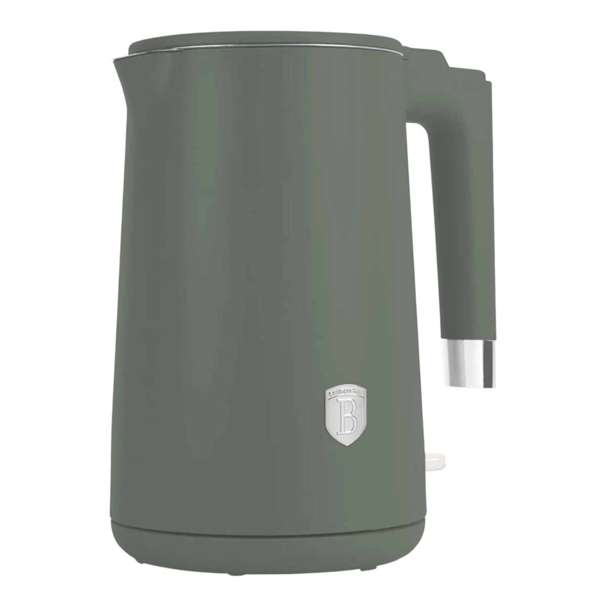 Berlinger Haus BH-9924 elektrinis virdulys dvigubomis sienelėmis, 1,7 l, 1800 W, matinė žalia