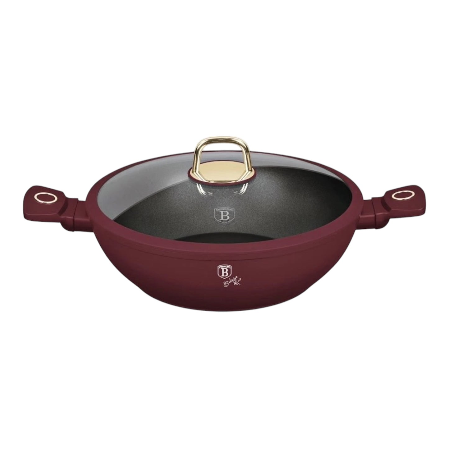 Berlinger Haus BH-8035 „Leonardo Collection" Wokas su dangčiu, 30 cm, 4,8 L