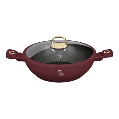 Berlinger Haus BH-8035 „Leonardo Collection" Wokas su dangčiu, 30 cm, 4,8 L