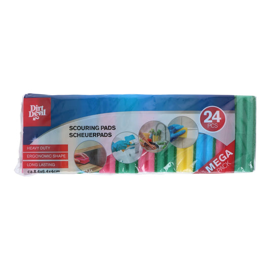 Dirt Devil šveitimo kempinėlės, 24 vnt. (apie 8,4 × 6,4 × 4 cm)