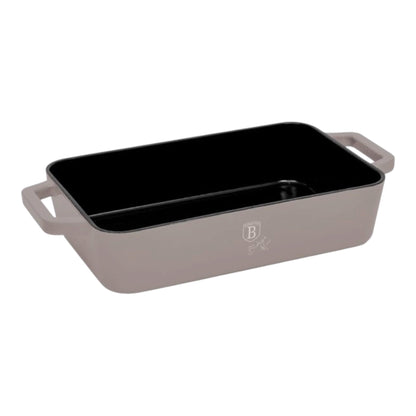 Berlinger Haus BH-6526 ketaus orkaitės kepimo indas, 30 × 20 cm (Taupe Collection)