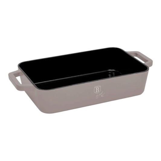 Berlinger Haus BH-6526 ketaus orkaitės kepimo indas, 30 × 20 cm (Taupe Collection)